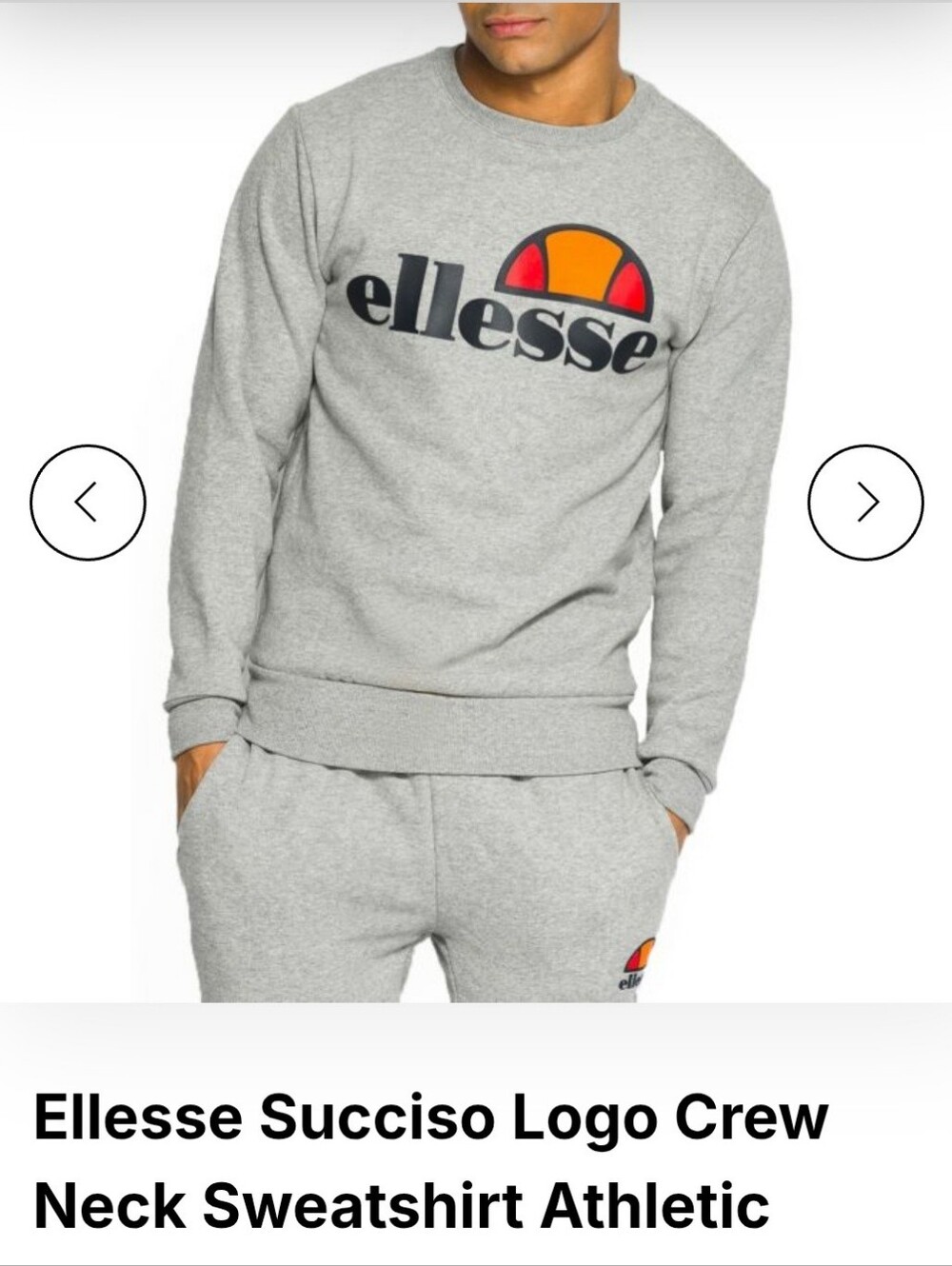 Ellesse Crew Neck - Picture 2 of 6